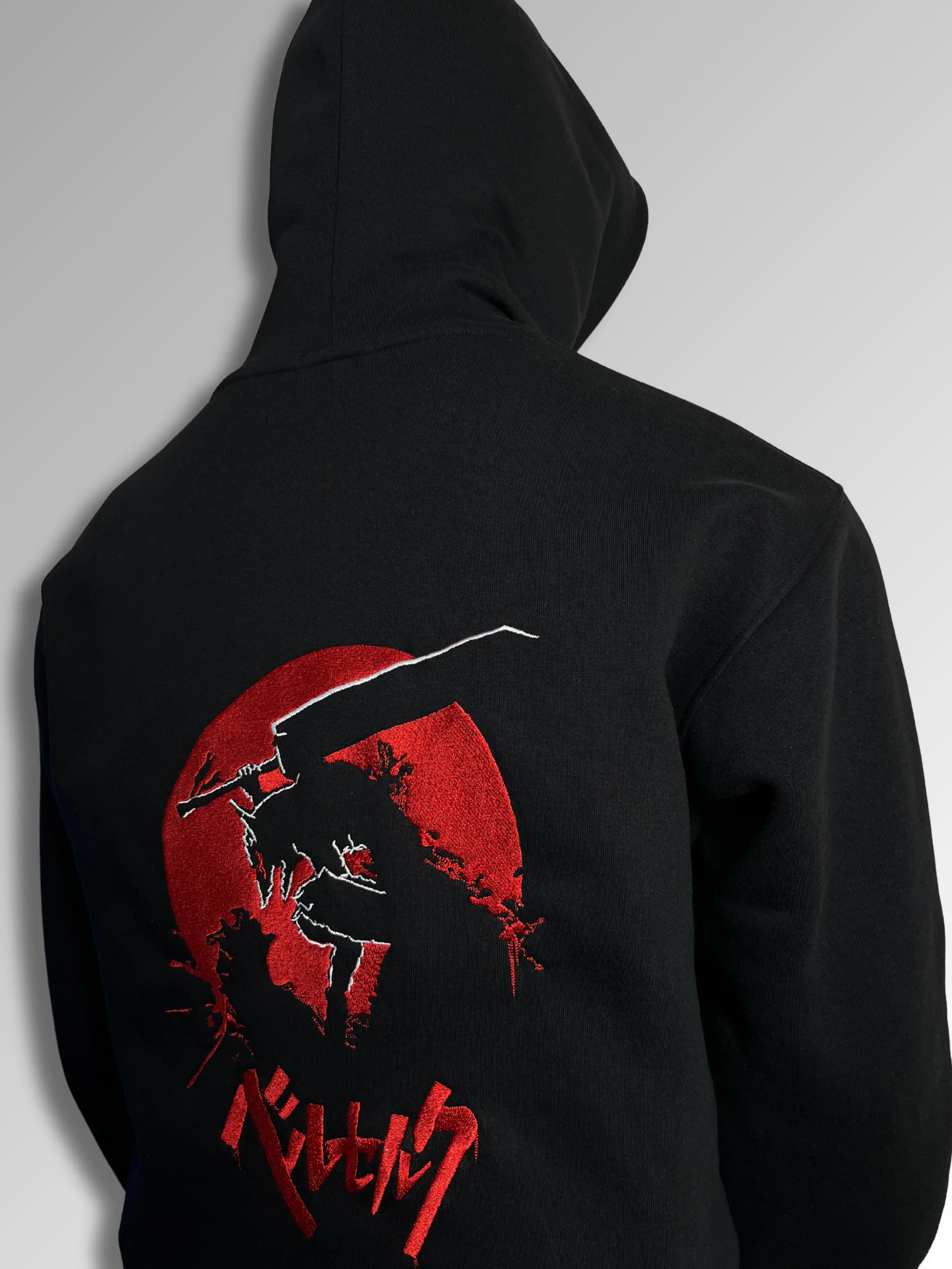 The Black Swordsman - Premium Anime Hoodie | Drentze